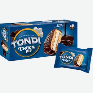 Мучное кондитерское изделие в глазури Tondi Choco Pie 0,18 кг