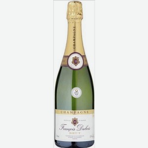 Шампанское Champagne Francois Dubois белое брют 12% 0.75л Франция Шампань