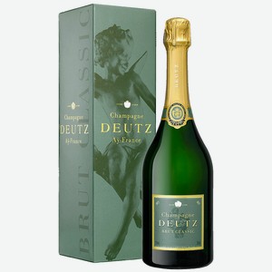 Шампанское Deutz, Brut Classic, AOC Champagne 1,5l, in gift box