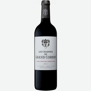 Вино Les Charmes de Grand Corbin Meison Ginestet AOC 0,75l