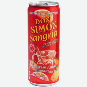 Винный напиток Don Simon, Sangria 0,33l