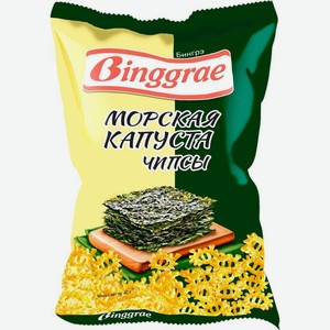 Чипсы Binggrae со вкусом морской капусты 40г