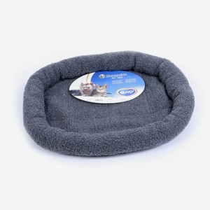 Лежак для животных DUVO+  Sheepskin , серый, 45х37х6см (Бельгия)