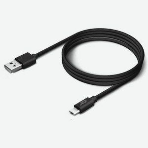 Кабель BORASCO micro USB (m) - USB (m), 1м, черный [37339]