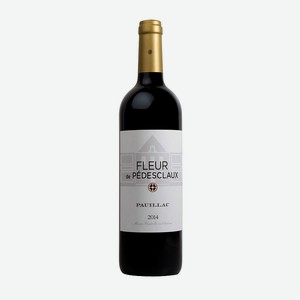 Вино Fleur De Pedesclaux 2014г. красное сухое 13.5% 0.75л Франция Бордо