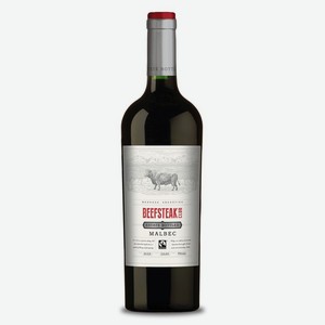 Вино красное Beefsteak club Estate Bottled сухое 13.5% 2015 0.75л Аргентина Мендоса