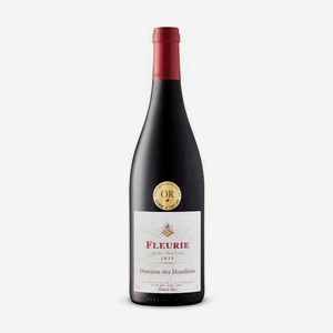 Вино Fleurie Domaine des Houdieres красное сухое 13% 0.75л Франция Бургундия