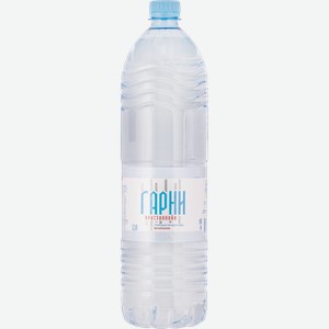 Вода негаз рн 6,4-6,9 Гарни кристаллайн питьевая Рокарм п/б, 1,5 л