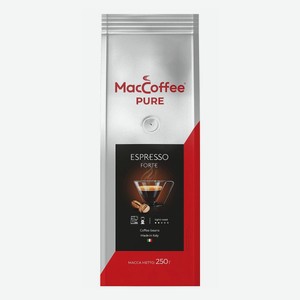 Кофе MacCoffee Pure Espresso Forte в зернах 250 г