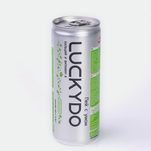 Напиток газированный безалкогольный Luckydo со вкусом лайма и мяты 0.25л