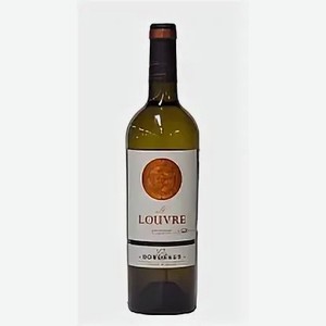Вино Le Louvre AOP белое сухое 13% 0.75л Франция Бордо