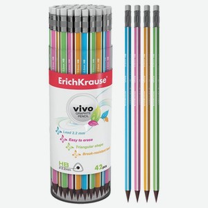 Чернографитный карандаш Vivo с ластиком