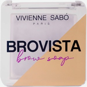 Фиксатор для бровей Vivienne Sabo Brovista brow soap 3г