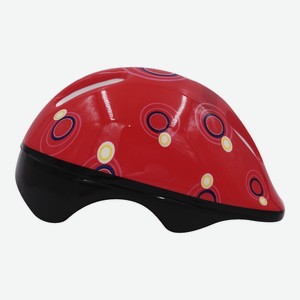 Шлем защитный из пенопласта красный