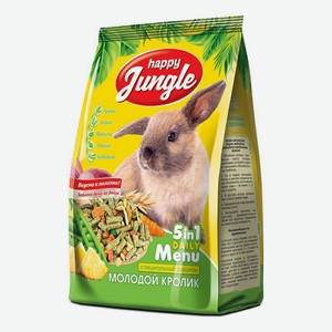 Сухой корм для молодых кроликов Happy Jungle основной 400 г
