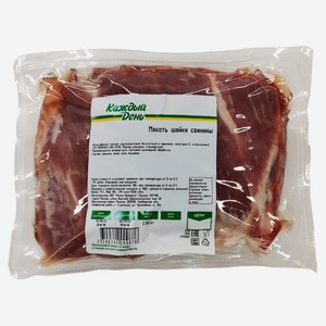 Мякоть шейки свинины «Каждый день» бескостная охлажденная, цена за 1 кг