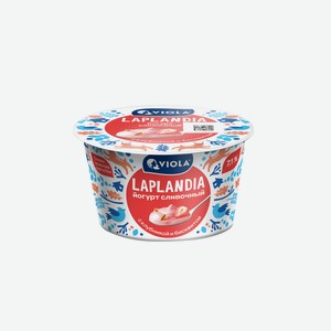Йогурт Laplandia Сливочный клубника и бисквит 7,1% 180 г