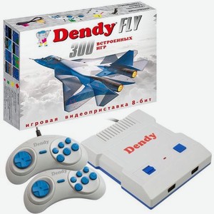 Игровая консоль DENDY +300 игр Fly, 512МБ