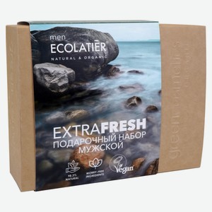 Подарочный набор для мужчин Ecolatier Extra Fresh for Men Гель для душа + Шампунь