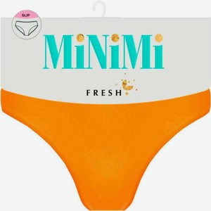 Трусы-слипы женские MiNiMi Fresh MF221 с заниженной талией цвет: оранжевый, 44 р-р