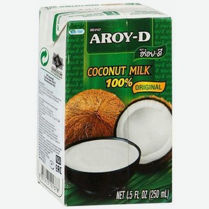 Молоко кокосовое Аroy-D, 250 мл