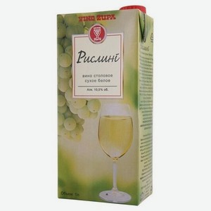 Вино белое Vino Zupa Рислинг 1 л 