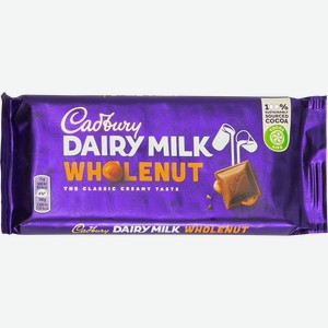 Шоколад молочный Кэдбери дайри милк фундук Мондэлис м/у, 120 г