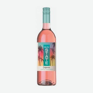 Вино Сан Стейт Вайт Зинфандель Розовое Полусладкое 11% 0,75л