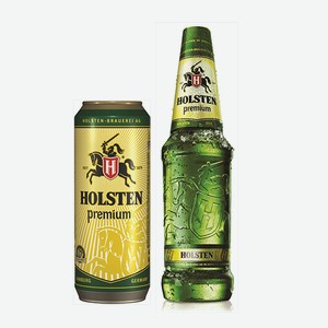 Пиво HOLSTEN Pilsener ж/б 4,5% 0,45л, с/б 4,5% 0,45л