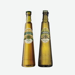 Пиво ХАМОВНИКИ Венское 4,5% ст/б, 0,45л, Пильзненское 4,8% ст/б 0,45л