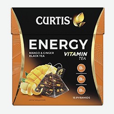 Чай CURTIS Energy Tea 15пак*1,7г