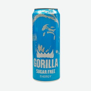 Энергетик Gorilla zero sugar 0,5л ж/б