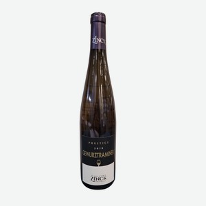 Вино ZINCK GEWURZTRAMINER белое полусухое 14% 0.75л Франция Эльзас