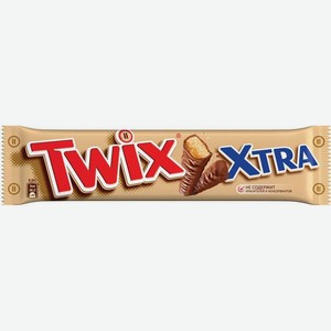 Батончик шоколадный Twix Extra