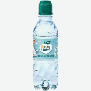 Вода детская ФрутоНяня питьевая негазированная с 0 месяцев