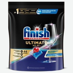 Капсулы для посудомоечной машины Finish Ultimate, 44 шт (3215676)