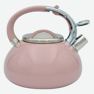Чайник со свистком Fanhoff 3 л, розовый (69691)