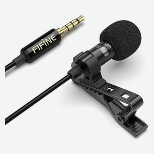 Микрофон петличный Fifine С1 Black