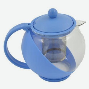 Заварочный чайник Китай 1,25 л, голубой (76382)