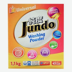 Стиральный порошок JUNDO Jundo Universal, 1,1 кг