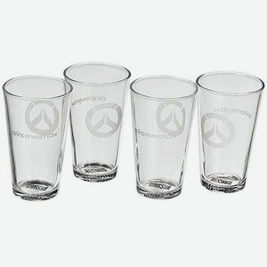 Набор стаканов Blizzard Overwatch Pint Glasses, 470 мл, 4 шт (B62425)