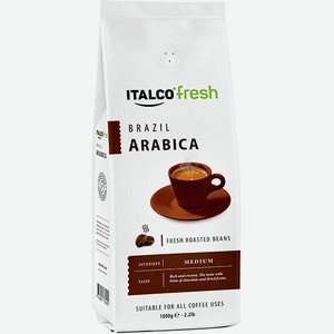 Кофе в зернах Italco Arabica Brazil, 1000 г