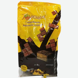 Конфеты вафельные в глазури  Со вкусом шоколада  0,5 кг ООО  КФ Тореро 