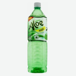 Напиток безалкогольный негазированный  Aloe vera Extra  с кусочками алоэ 1,5 л.