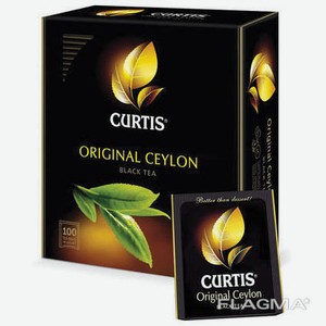 Чай черный Curtis  Classic Ceylon  с/я, 100пак*1,7гр.