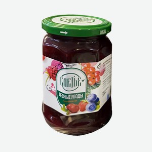 Конфитюр фруктовый (лесные ягоды, вишневый) ст/б 350гр  ПТК Тульский продукт  ООО