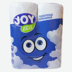 Бумажные полотенца 2 слоя 2 рулона Joy ECO 35м ООО Адищевская бумажная фабрика