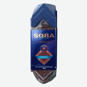 Кофе растворимый сублимированный La Sora 250гр ст/б Кофейная компания Вокруг света