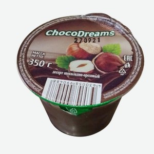 Десерт шоколадно ореховый  ChocoDreams  350 г, ООО ДМФ