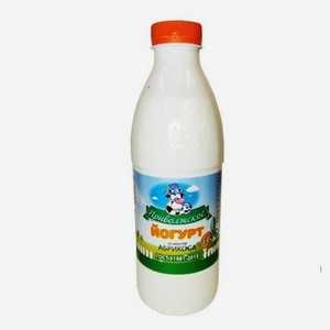 Йогурт питьевой «Приволжское» 2,5% абрикос 900г БЗМЖ ИМЖК ООО